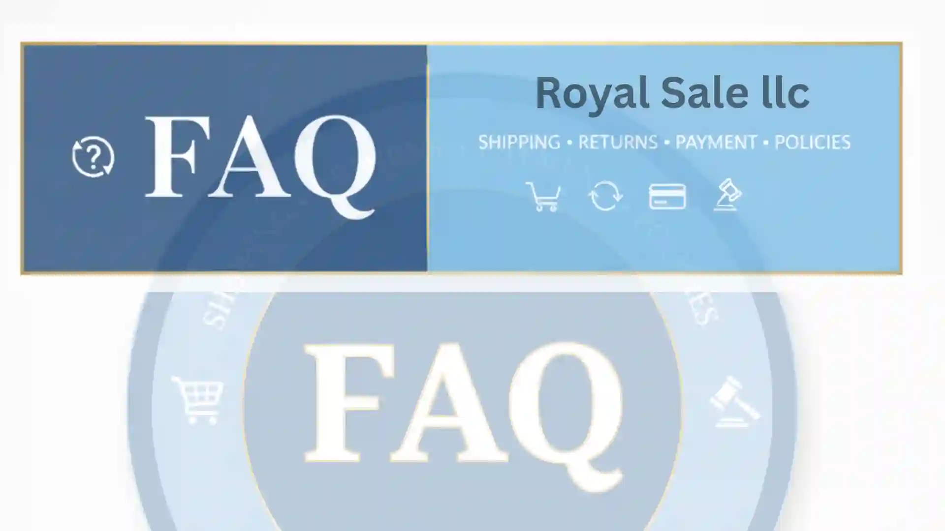 FAQ royal sale llc support frequently asked questions Help