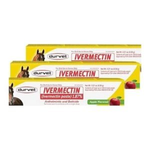 Ivermectin Paste – Horse Wormer 6.8g (3 Pack) + TL Bundles Stickers